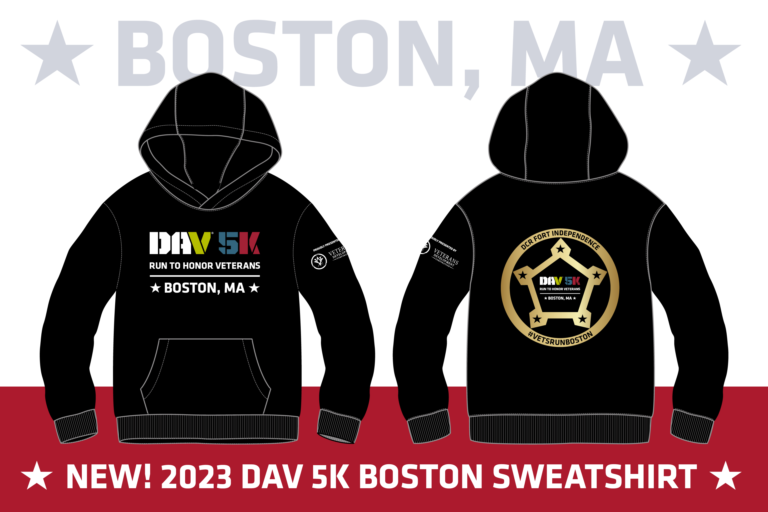 DAV 5K Boston Sweatshirt